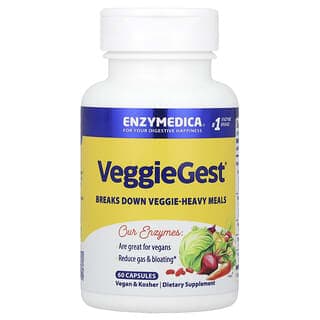 Enzymedica, VeggieGest®，60 粒膠囊
