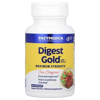 Enzymedica, 含 ATPro™ 的 Digest Gold™，極強型，90 粒膠囊
