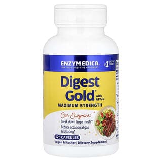 Enzymedica, Digest Gold，含 ATPro，120 粒膠囊