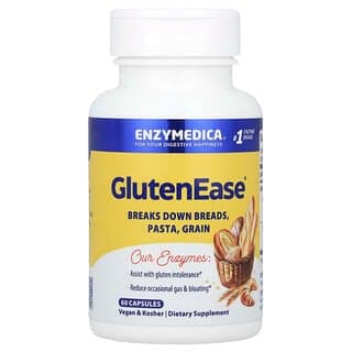 Enzymedica, GlutenEase®，60 粒膠囊