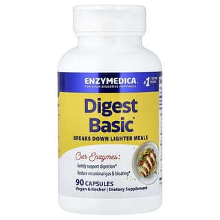 Enzymedica, Digest Basic® 消化基礎，90 粒膠囊