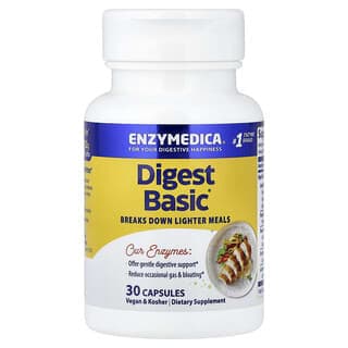 Enzymedica, Digest Basic 關鍵酶配方，30 粒