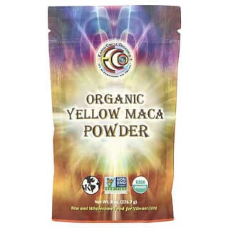 Earth Circle Organics, 有機黃瑪卡粉，8 盎司（226.7 克）