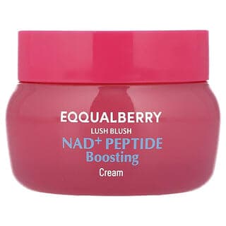 EQQUALBERRY, Lush Blush，Nad+ 肽提升保濕霜，1.69 液量盎司（50 毫升）