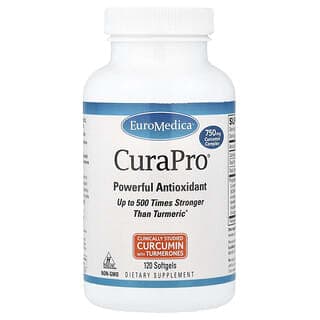 EuroMedica, CuraPro®，120 粒軟膠囊