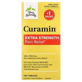 Terry Naturally, Curamin®，疼痛緩解，120 片