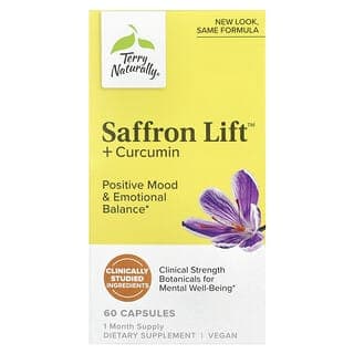 Terry Naturally, Saffron Life + Curcumin，60 粒膠囊