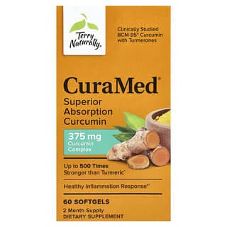 Terry Naturally，CuraMed，375毫克，60粒軟膠囊
