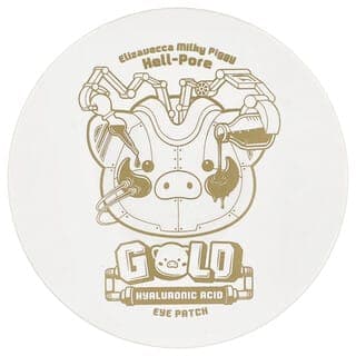 Elizavecca, Witch Piggy 系列毛孔淡化透明質酸眼罩，60 片，3.17 盎司（90 克）