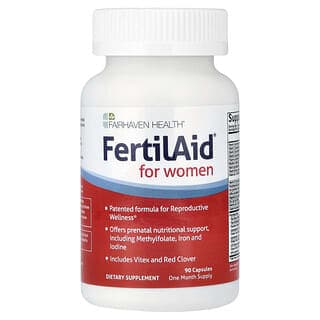 Fairhaven Health, FertilAid® 女性多維生素，90 粒膠囊