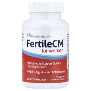 Fairhaven Health, FertileCM® 女性幫助配方，90 粒膠囊