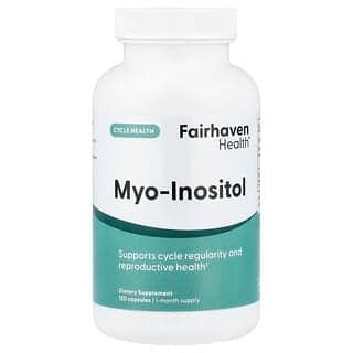 Fairhaven Health, Myo-肌醇，120 粒膠囊（每粒膠囊 500 毫克）
