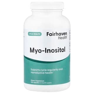 Fairhaven Health, Myo-肌醇，2000 毫克，240 粒膠囊（每粒膠囊 500 毫克）