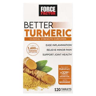 Force Factor, 優質姜黃®，120 片