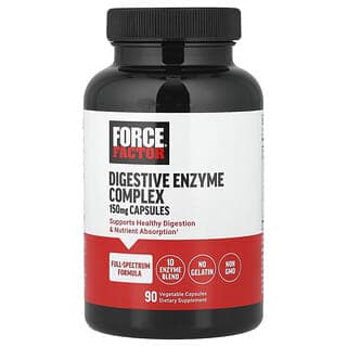 Force Factor, 消化酶混合物，90 粒素食膠囊
