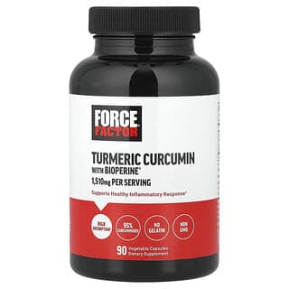 Force Factor, 薑黃素，含 BioPerine®，90 粒素食膠囊