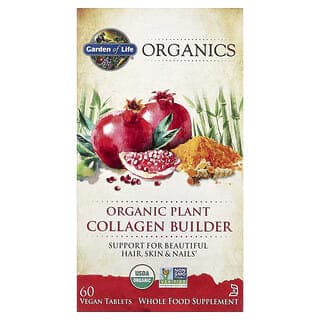 Garden of Life, MyKind Organics，有機植物膠原蛋白生成器劑，60素食片