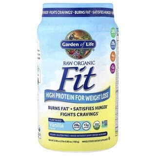 Garden of Life, Raw Organic Fit，輕體幫助高蛋白，香草味，2 磅 0.8 盎司（930 克）