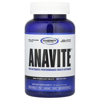 Gaspari Nutrition, ANAVITE，高級表現複合維生素，180 片