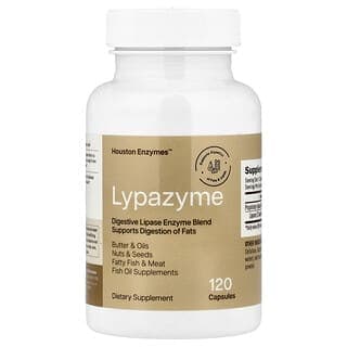 Houston Enzymes, Lypazyme，120 粒膠囊