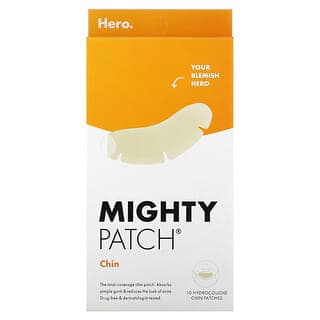 Hero Cosmetics, Mighty Patch，下巴，10 張水膠體貼片