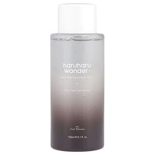 Haruharu, Wonder®，黑米透明質酸爽膚水，5.1 液量盎司（150 毫升）