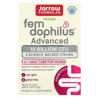 杰諾, 全素高階 Fem Dophilus，100 億 CFU（104 毫克），30 粒素食膠囊