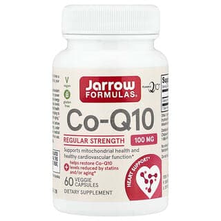 Jarrow Formulas, 輔酶 Q10，100 毫克，60 粒素食膠囊