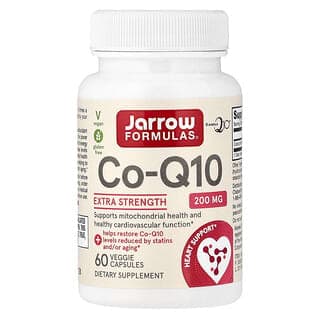 Jarrow Formulas, 輔酶 Q10，200 毫克，60 粒素食膠囊