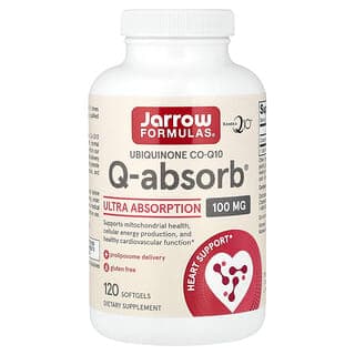 Jarrow Formulas, Q-Absorb，100 毫克，120 粒軟凝膠