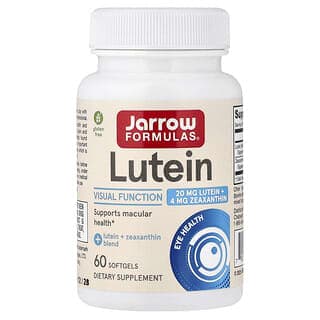 Jarrow Formulas, 葉黃素，20 毫克，60 粒軟膠囊