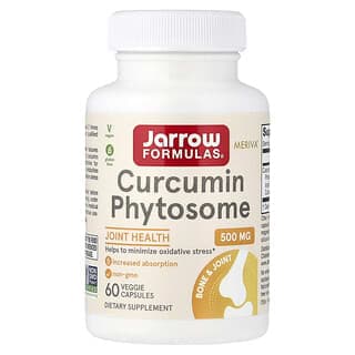 Jarrow Formulas, 姜黃素磷脂複合物，500 毫克，60 粒素食膠囊