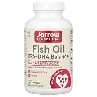 Jarrow Formulas, 魚油，EPA-DHA 平衡®，120 粒軟膠囊