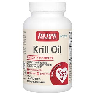 Jarrow Formulas, 磷蝦油，120 粒軟膠囊（每粒軟膠囊 600 毫克）