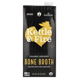 Kettle & Fire, 骨湯，經典雞肉味，32 盎司（907 克）