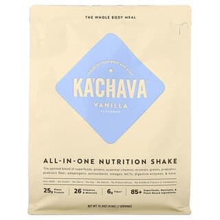 KaChava, 多合一營養奶昔，香草味，15.31 磅（434 克）