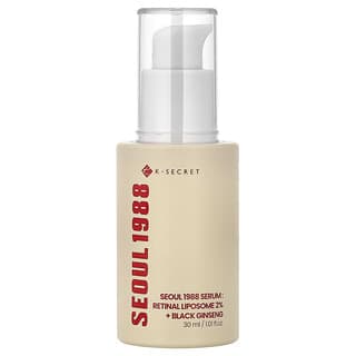 K-Secret, Seoul 1988 精華，視黃醛脂質體 2% + 黑參，1.01 液量盎司（30 毫升）