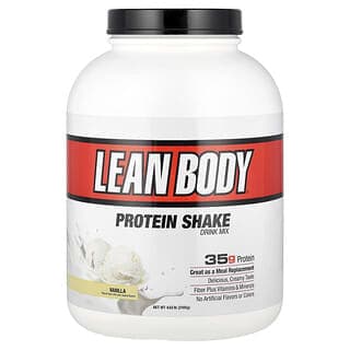 拉布拉達營養, Lean Body，蛋白質奶昔混合飲品，香草味，4.63 磅（2100 克）