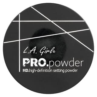 L.A. Girl, Pro HD 定妝粉，GPP939 透明色，0.17 盎司（5 克）