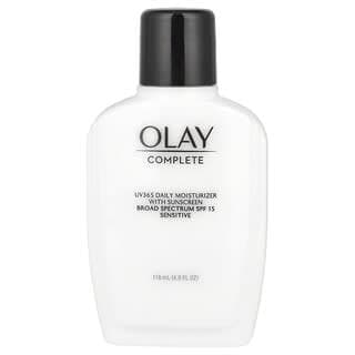 Olay, CompleteUV365 抗曬霜，抗曬系數 15，敏感肌膚，4 液量盎司（118 毫升）