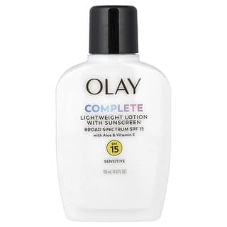 Olay, CompleteUV365 抗曬霜，抗曬系數 15，敏感肌膚，4 液量盎司（118 毫升）