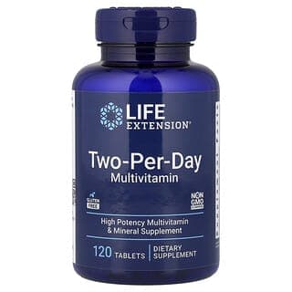 Life Extension, 每日兩片多維生素，V2，120 片