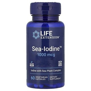 Life Extension, Sea-Iodine，1000 微克，60 粒素食膠囊