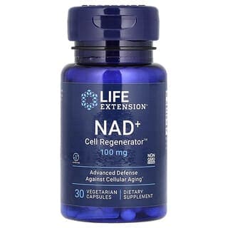 Life Extension, NAD+Cell Regenerator，100 毫克，30 粒素食膠囊