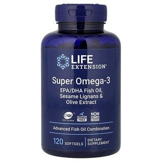 Life Extension, 超級歐米伽-3，120 粒軟凝膠