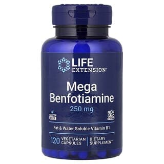 Life Extension, 高級苯磷硫胺食膠囊，250 毫克，120 粒