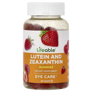 Lifeable, 葉黃素和玉米黃質軟糖，漿果味，60 粒軟糖
