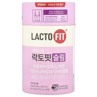 Lactofit, 益生菌，塑身，60 條，每條 2 克
