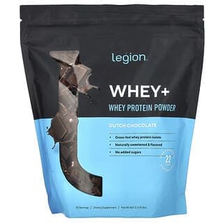 Legion Athletics, 乳清+，乳清蛋白質粉，荷蘭巧克力味，1.91 磅（867 克）