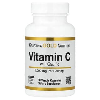 California Gold Nutrition, 維生素 C，Quali®-C，1,000 毫克，60 粒素食膠囊